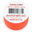 Atwood Rope Manufacturing Nano Cord - Neon Orange 40018