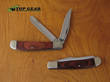 Bear & Son Trapper Pocket Knife with Rosewood Handle - 254R