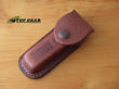 Case Cutlery Leather Knife Pouch for Hobo Models with Spoon - Dark Brown 01049