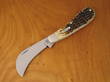 W.R. Case Hawkbill Pruner Pocket Knife with Amber Jigged Bone Handle - 00249