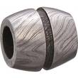 Grindworx Damascus Steel Bead Bisect Barrel - 02191