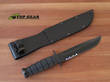 Ka-Bar Utility Knife Serrated Edge with Leather Sheath - 1212
