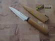 Kanetsune Kitchen Cutlery Fruit Knife ST-100, 85 mm, Wild Cherry Wood Handle - KC-075