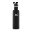 Klean Kanteen Classic Stainless Steel Bottle with Sports Cap, Black -  27Oz  800ml-K27CPPS-BE-A
