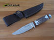 Linder Mark 1 Hunting Knife with Staghorn Handle - 107512