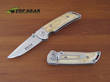 Marttiini MFK-2W Folding Pocket Knife with Curly Birch Handle - 910111