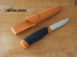 Mora Companion Bushcraft Knife, Stainless Steel, Burnt Orange - 026754
