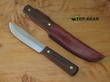 Old Hickory by Ontario 5.5 Inch Hunting Knife with Leather Sheath - 7026