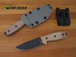 Ontario RAT-3 Razor Edge Knife with Tan Micarta Handle - 8632