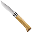 Opinel No. 8 Pocket Knife with Olive Wood Handle - OP00899