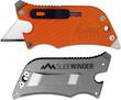 Outdoor Edge Slidewinder Utility Blade Multitool, Orange Handle - SWB-10C