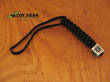 Spyderco Lanyard with Pewter Spyder Bead - BEAD1LY