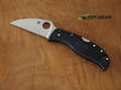 Spyderco Rockjumper Pocket Knife, Wharncliffe Blade, VG-10 Stainless Steel, Black FRN Handle - C254PBK