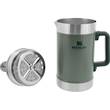 Stanley Classic Stay Hot French Press, 1.4 L, Hammerstone Green, 10-0288-007