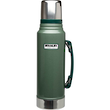 Stanley Classic Ultra Vacuum Bottle, 1 Litre, Hammertone Green - 10-08266-005