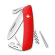 Swiza D03 Pocket Knife with Locking Blade, Red - KNI.0030.1000