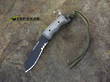 Tops Mini Eagle XX Fixed Blade Knife, 1095 High Carbon Steel - TPMINE-01