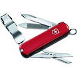 Victorinox Classic Nail Clip 580 Swiss Army Knife, Red - 0.6463