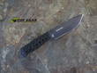 WildSteer Adventurer Noir Bushcraft Knife,Bohler N690 Cobalt Steel, Black Expoxy Coated - ADV3113