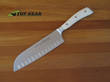 Wusthof Classic Ikon Santoku Knife - White Handle - 4176/17