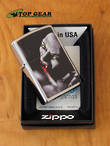 Zippo Dracula 3 Windproof Lighter, Brushed Chrome - 200 BS