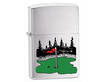 Zippo SV Golf Windproof Lighter, Brushed  - 24495