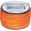 Atwood Rope Manufacturing Micro Cord, 125 ft Roll, Burnt Orange - 11847