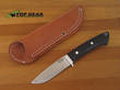 Bark River Classic Drop-Point Hunter Hunting Knife with Micarta Handle - 02-125M-BC