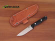 Bark River Bravo EDC Knife with Canvas Micarta Handle - 07-007M-BC