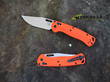 Benchmade Tagged Out Folding Hunting Knife, CPM-154CM Steel, Orange Handle - 15535