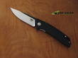 Bestech Spike Linerlock Knife, 12C27M Stainless Steel, Black FRN Handle, Black Two Tone Finish - BG09A1