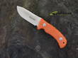 Black Fox Outdoor Fixed Blade Knife, Orange Handle - 02FX113