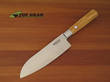 Boker VI Damascus Santoku Knife - Olive Wood 130437DAM