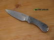 Bradford Guardian 3 3D Fixed Blade Knife, Bohler N690 Stainless Steel, Black Canvas Micarta Handle, Satin Finish - 3FE-101