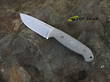 Bradford Guardian 4.5 3D Fixed Blade Knife, Bohler N690 Stainless Steel, Black Canvas Micarta Handle - 4.5-101-N690