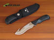Buck Ergo CS Select Gut-Hook Hunting Knife, upgraded US Made Leather Sheath - 487BKG-B