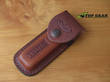 Case Cutlery Trapper Leather Knife Pouch, Brown - 9027