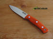 Casstrom No. 10 Swedish Forest Knife, Orange G10 Handle, 14C28N Stainless Steel - 13130