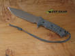 Chris Reeve Pacific Fixed Blade Knife, Serrated, Flat Dark Earth KG Gun Kote - PAC-1005