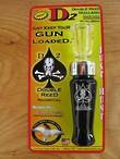 Cutt Down Game Calls Double Reed Duck Call D2 Bad To The Bone - Acrylic