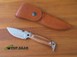 DPx Hest Woodsman Knife with Leather Sheath - DPHSX004