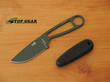 Esee G-10 Handle for Standard Izula Knife, Black - IZULA-HANDLES-B
