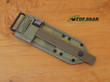 Esee Molle Back for Esee 3 and Esee 4 Knife, Khaki - ESEE-42-MB-K