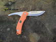 Eka G4 Swedblade Hunting and Gutting Knife, Orange, Sandvik 12C27 - 337308
