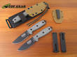 Esee 3 Knife with Molle Sheath System - Plain or Serrated Edge