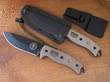 ESEE-5S-KO Survival, Escape, Evasion Knife, Serrated Edge with Kydex Sheath
