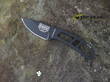 Esee Candiru Fixed Blade Neck Knife, Black - CAN-B-E