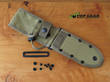 Esee Molle Back for Esee 5 and 6, Khaki - ESEE-52MB-K