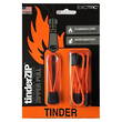 Exotac TinderZip Emergency Tinder Zipper Pull, Orange - 9000-ORG