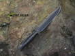 Extrema Ratio MK2.1 Fighting Knife, Bohler N690 Cobalt Steel, Black Forprene Handle - MK2.1B